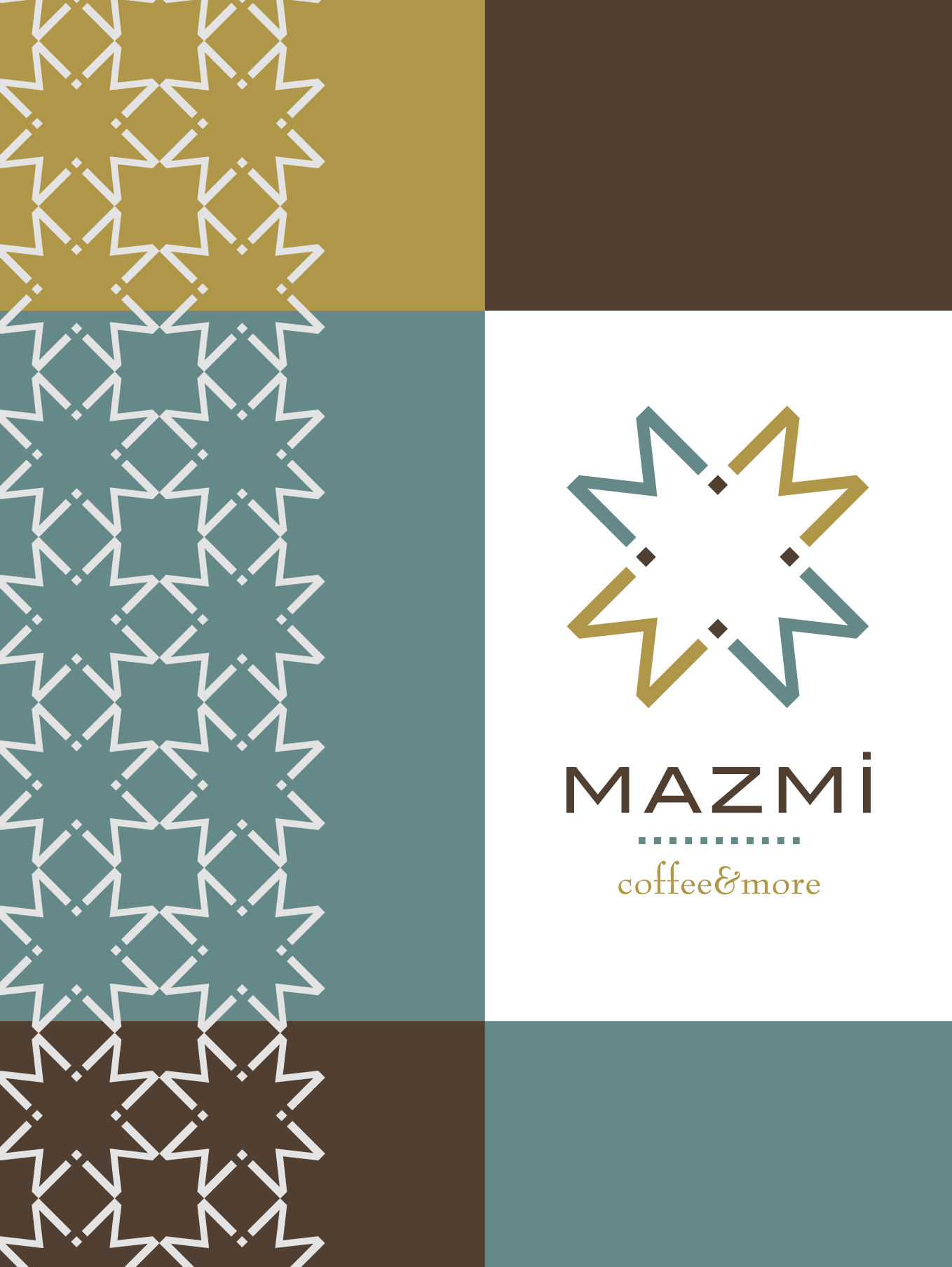 MAZMI menu cover