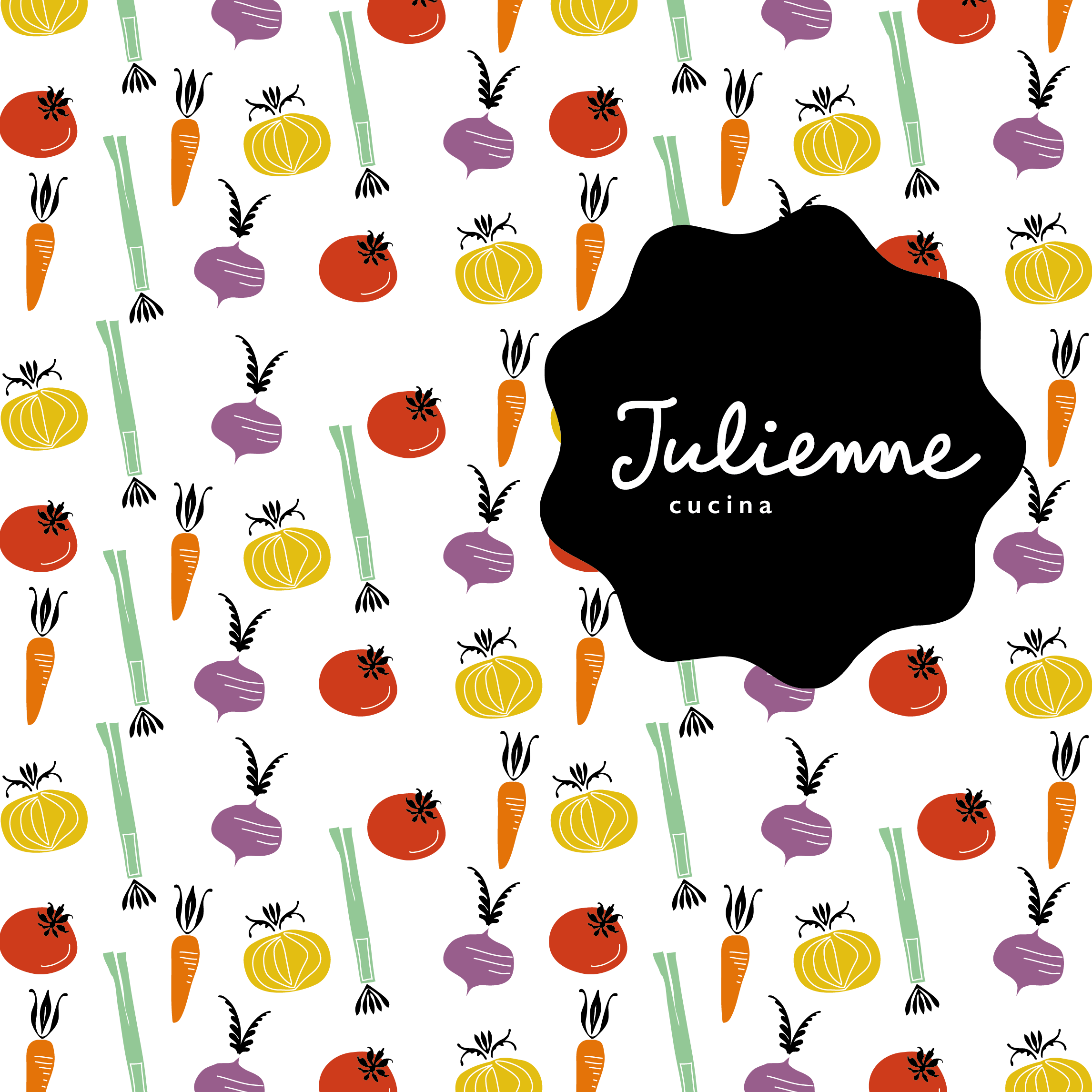 Julienne cucina format grafico - Studio Talpa