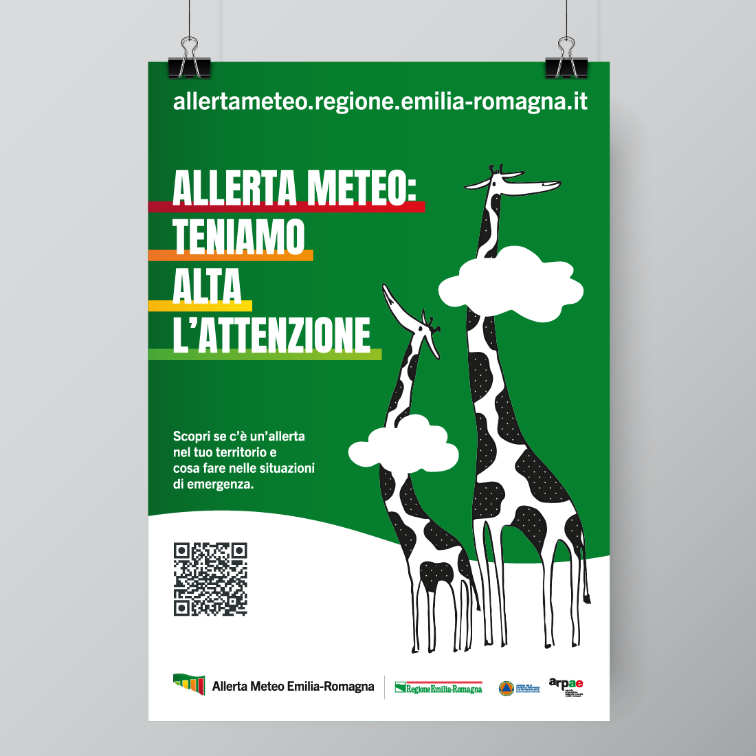 ALLERTA METEO poster 70×100